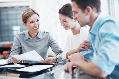 couple discussing Hymas Family Dental's dental discount plan