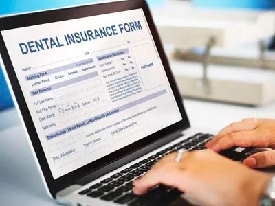 filling out a dental insurance form online